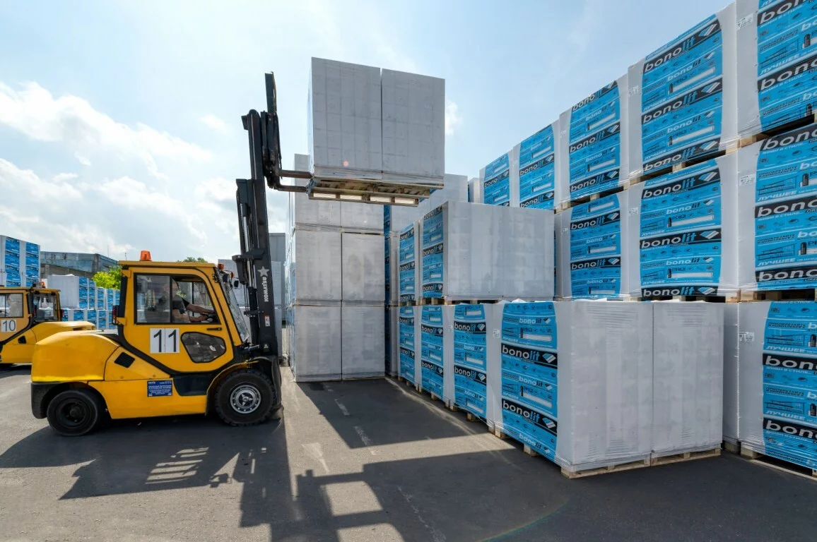 Газобетон Bonolit D500 600х500х250 мм фото 3