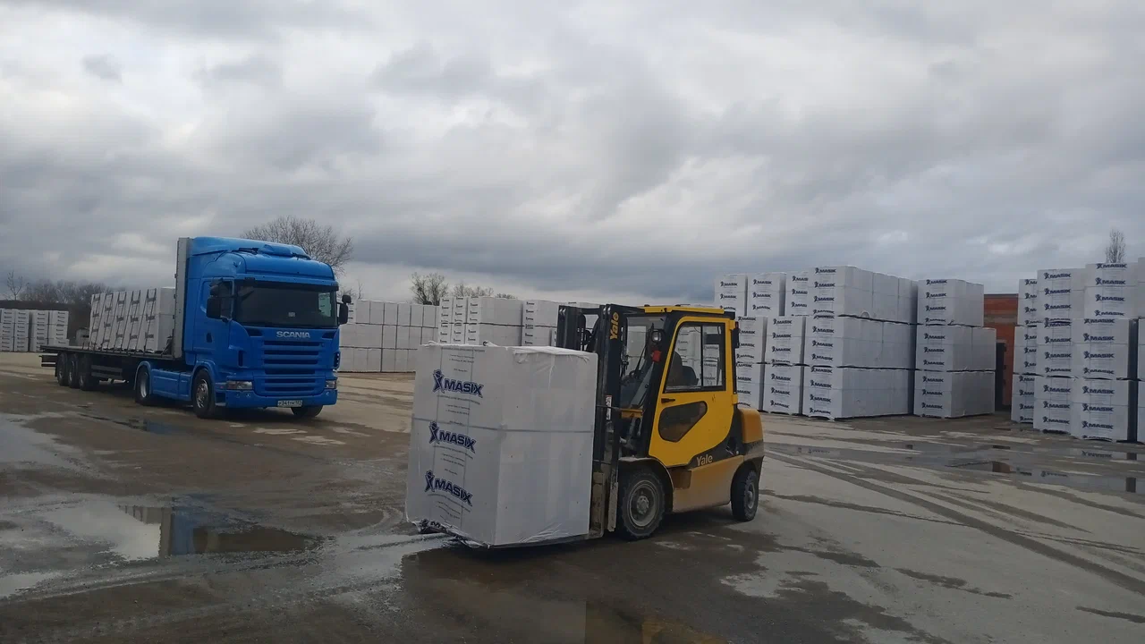 Газобетон Masix D600 625х125х250 мм фото 2
