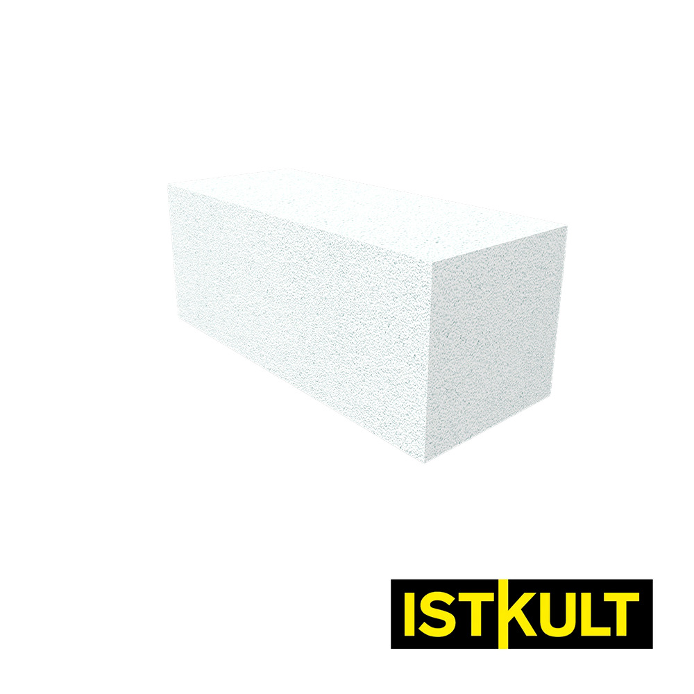 Газобетонный блок ISTKULT D700 B5,0 625х200х250 мм
